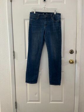 Kut From The Kloth Woman's Stretch Catherine Hihg-Rise Boyfriend Jeans Sz 10